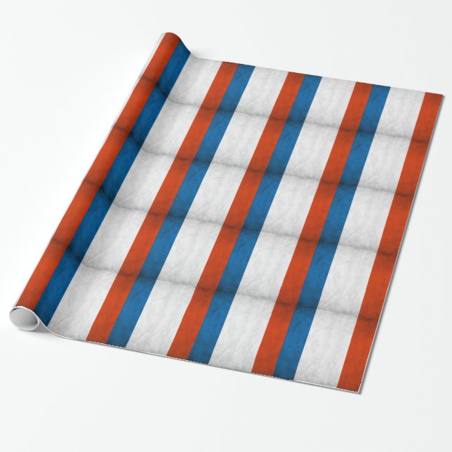 Drapeau Français Geschenkpapier (Ungerollt)