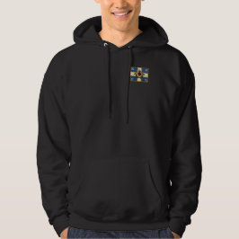 Drapeau Québec Antique Carillon Sacré-Coeur Hoodie