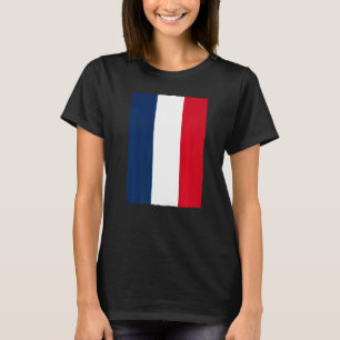 Drapeau Tricolore Französische Nationalflagge Fran T-Shirt
