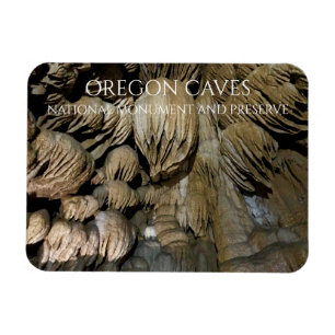Drapery Formation Paradise Lost, Oregon Caves Magnet