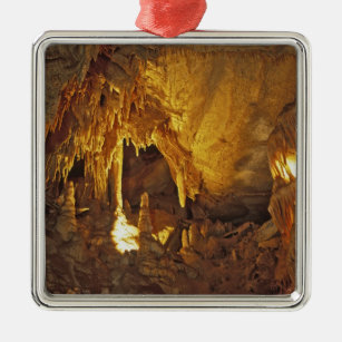 Drapery Room, Mammoth Cave National Park, Silbernes Ornament