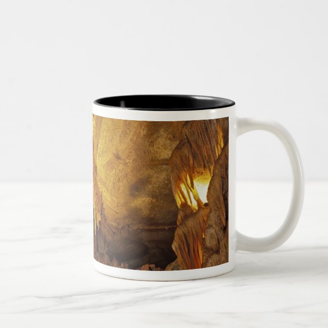 Drapery Room, Mammoth Cave National Park, Zweifarbige Tasse (Rechts)