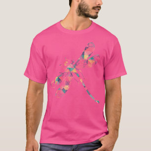 Draquelly Abstract Color Summer Swarm Nymph Lover T-Shirt