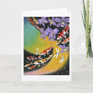 Draquelly Dream VIII (Dawn in the Fish Pond) Karte