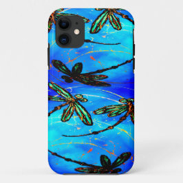 Draquelly Flit Electric Blue Case-Mate iPhone Hülle