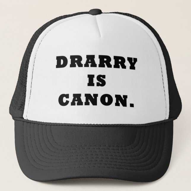 Drarry Fan-Fiktion Merch Truckerkappe (Vorderseite)