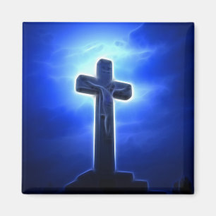 Drastische Jesus-Kreuzigung Magnet