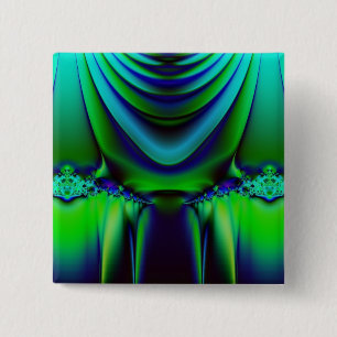 Drastischer Fraktal-Knopf Button