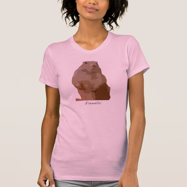 Drastischer Hamster T-Shirt (Vorderseite)