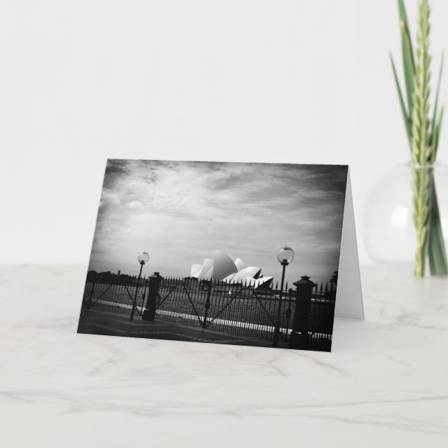 Drastisches Opernhaus Karte (Vorderseite)