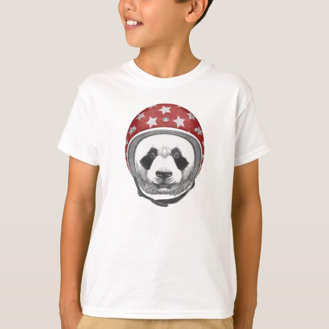 Draufgänger-Panda T-Shirt (Vorderseite)