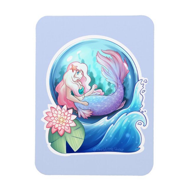 draußen auf See Magnet (Vertikal)