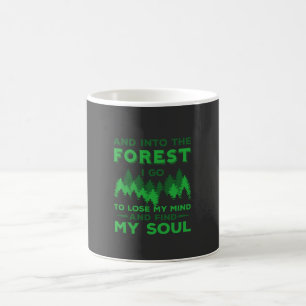 Draußen - In den Wald gehe ich Kaffeetasse