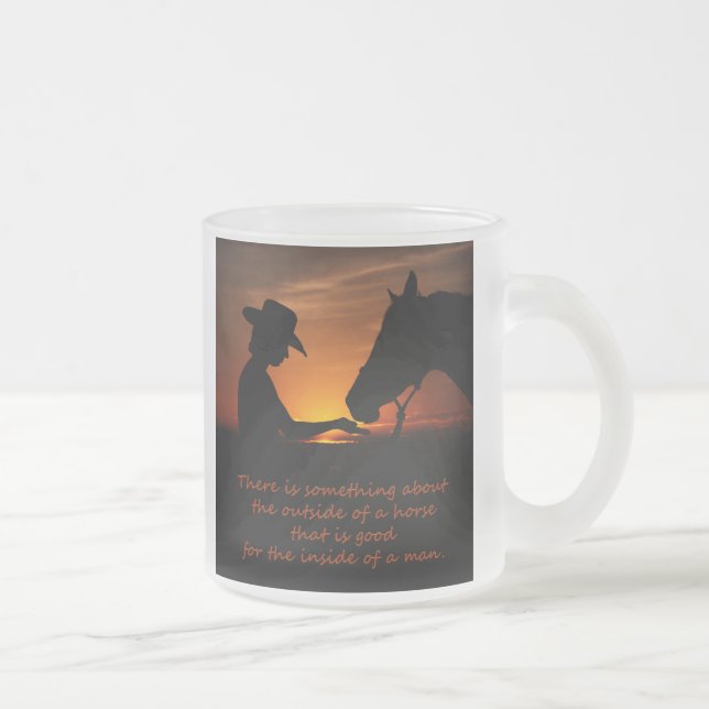 Draußen ist etwas dran mattglastasse (Rechts)