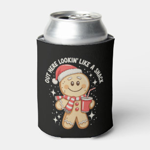 Draußen sehe ich wie ein Snack Lebkuchen Weihnacht Dosenkühler