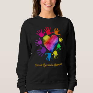 Dravet Syndrome Awareness Hands Dravet Syndrome Sweatshirt