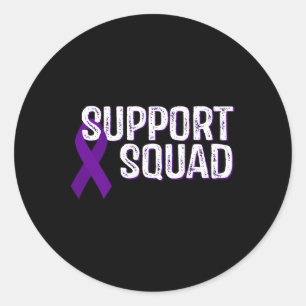 Dravet Syndrome Awareness Support Runder Aufkleber