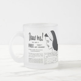 Draw Me - Zeichnungswettbewerb der Vintage Art Sch Mattglastasse