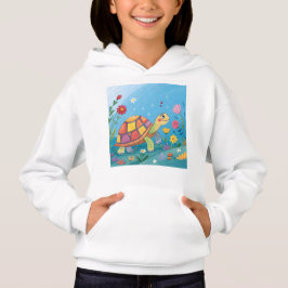 Drawing Baby Turtle Hoodie