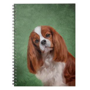 Drawing Dog Cavalier King Charles Spaniel Notizblock