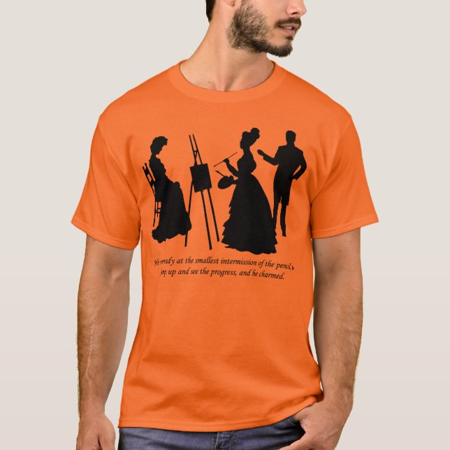 Drawing Harriet - Emma - Jane Austen T-Shirt (Vorderseite)