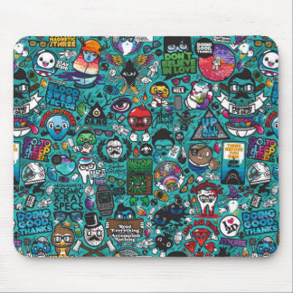 drawings_diversity_characters_signs_colorful_63651 mousepad