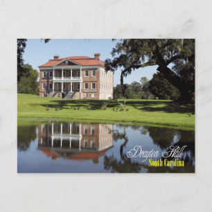Drayton Hall, South Carolina Postkarte