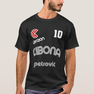 Drazen Petrovic Retro Croatia Basketball Jersey T-Shirt