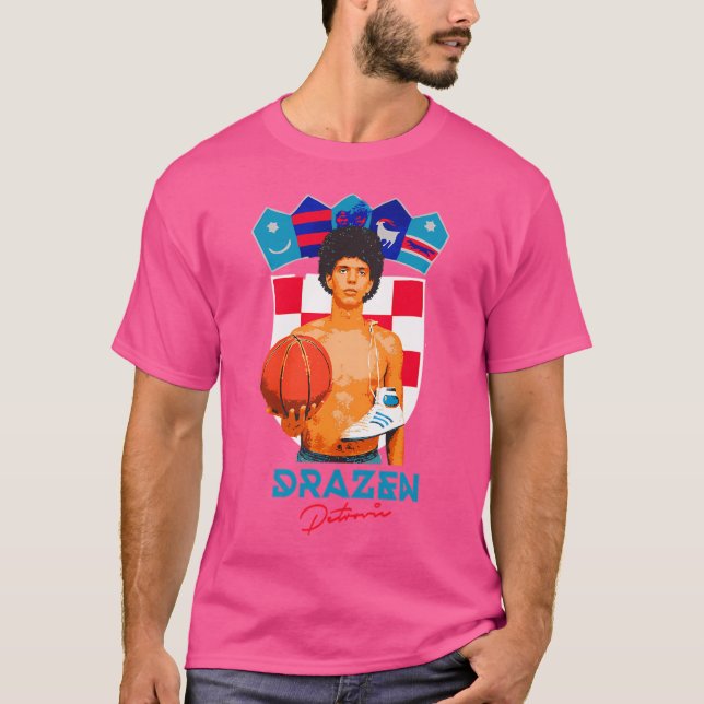 Drazen Petrovic T-Shirt (Vorderseite)