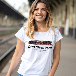 DRB-Baureihe 01.10 Deutsche Reichsbahn-Dampflok T-Shirt
