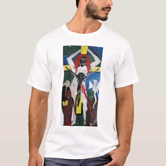 DREAD AS RED HEAD JESUS T-Shirt (Vorderseite)
