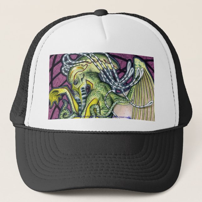 Dread Cthulhu Hat Truckerkappe (Vorderseite)