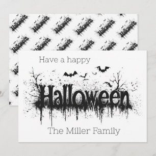 Dread Drilling - Ein Halloween-Howl Feiertagskarte