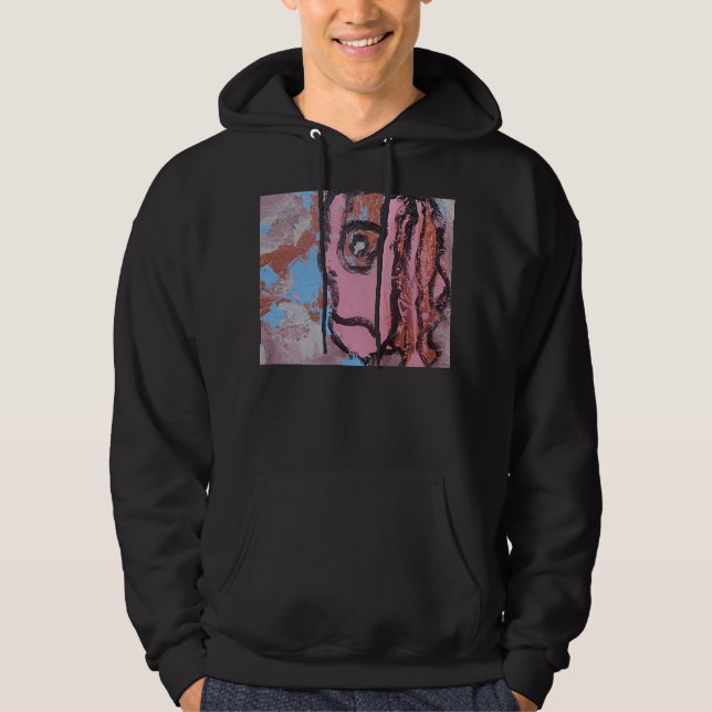 DREAD PINK HOODIE (Vorderseite)