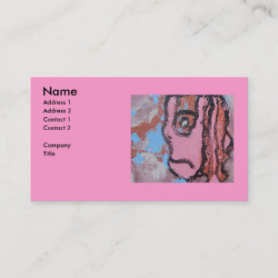 DREAD PINK VISITENKARTE