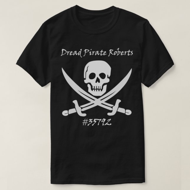 Dread Pirate Roberts 35792 T-Shirt (Design vorne)