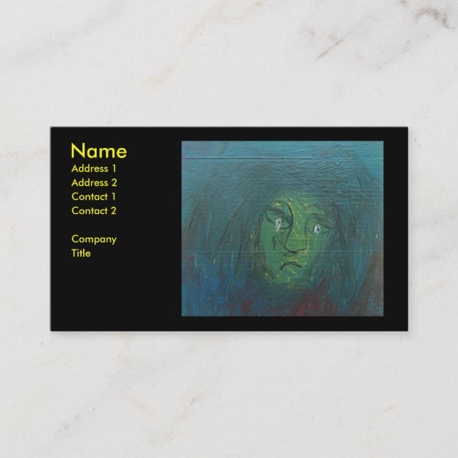 DREAD-PROBLEMATIK VISITENKARTE (Vorderseite)