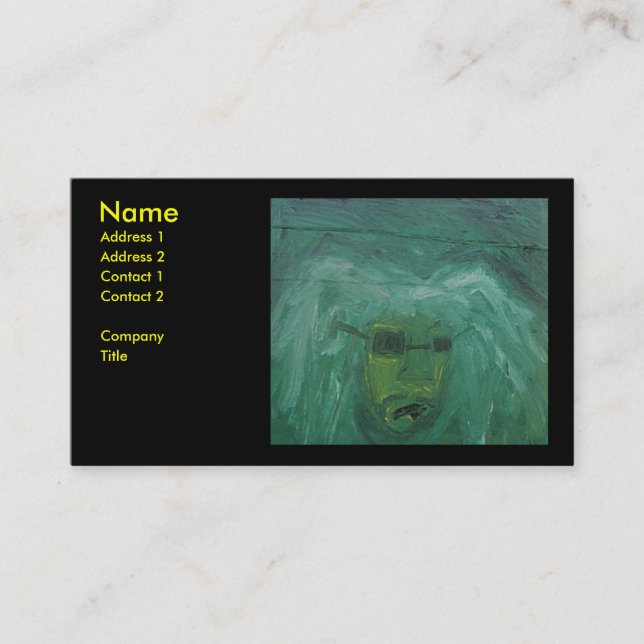 DREAD SUPERSTAR VISITENKARTE (Vorderseite)