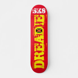 DREADIE JMT Skateboard, 7¾ Zoll Deck Skateboard
