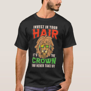 Dreadlock Hairstyle Rastafari Loc'd Up Afro Hair T-Shirt