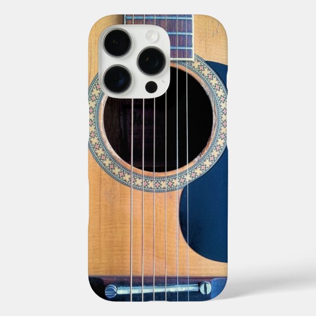Dreadnought Acoustic Guitar Case-Mate iPhone Hülle (Rückseite)