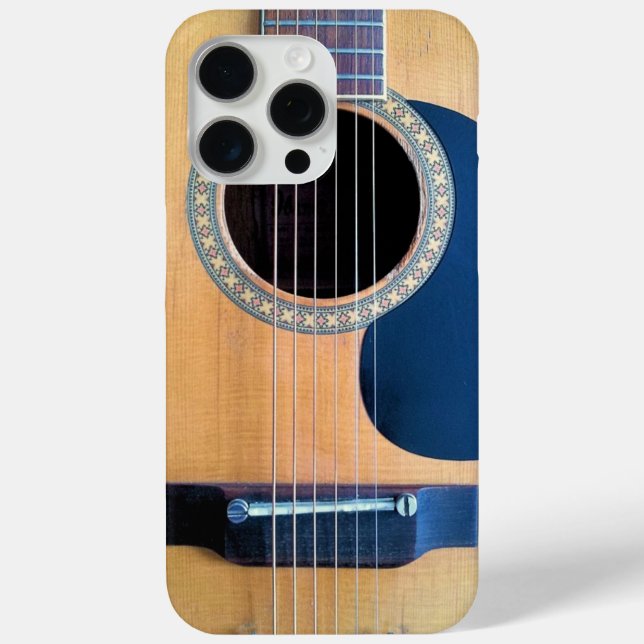 Dreadnought Acoustic Guitar Case-Mate iPhone Hülle (Rückseite)