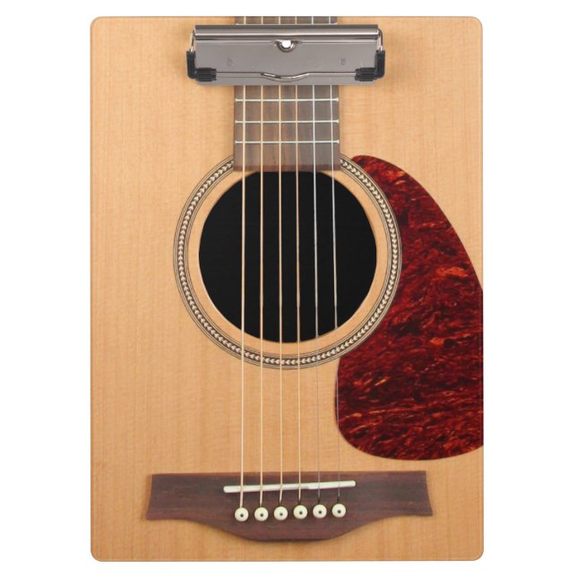 Dreadnought-Akustikgitarre mit 6 Saiten Klemmbrett (Vorderseite)