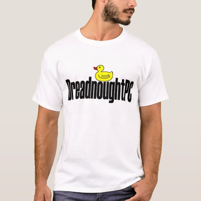 Dreadnoughtpc /Duck groß T-Shirt (Vorderseite)