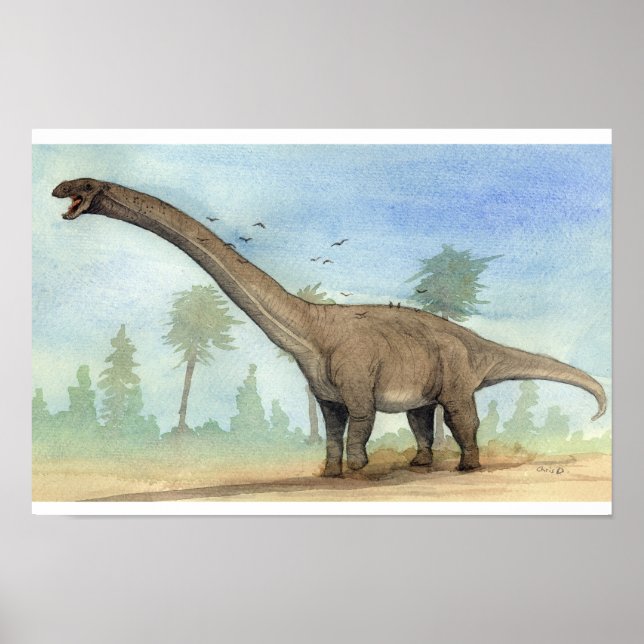 Dreadnoughtus Print Poster (Vorne)