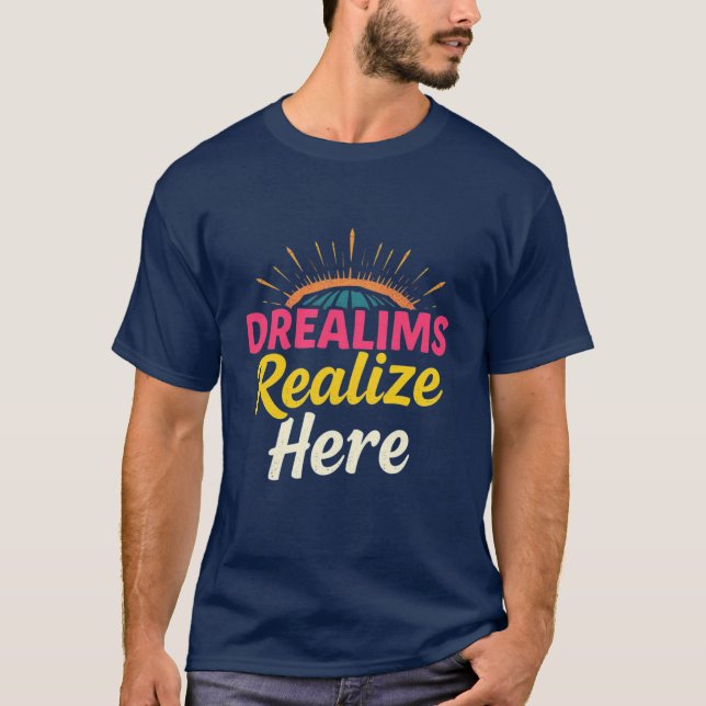 Drealims erkennen hier T-Shirt (Vorderseite)