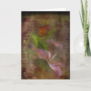 Dream a Dream Glückwunschkarte Karte