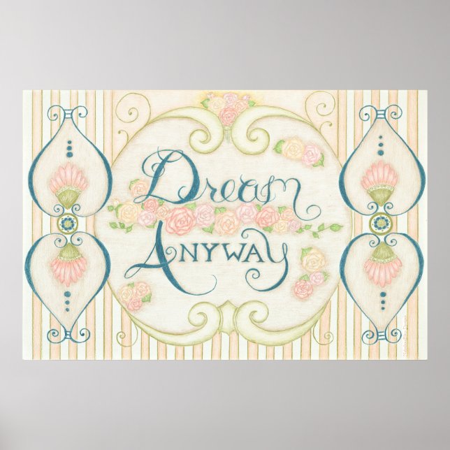 Dream Anyway Poster (Vorne)