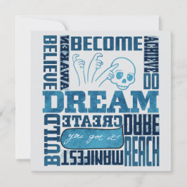 Dream - ASL Design Einladung