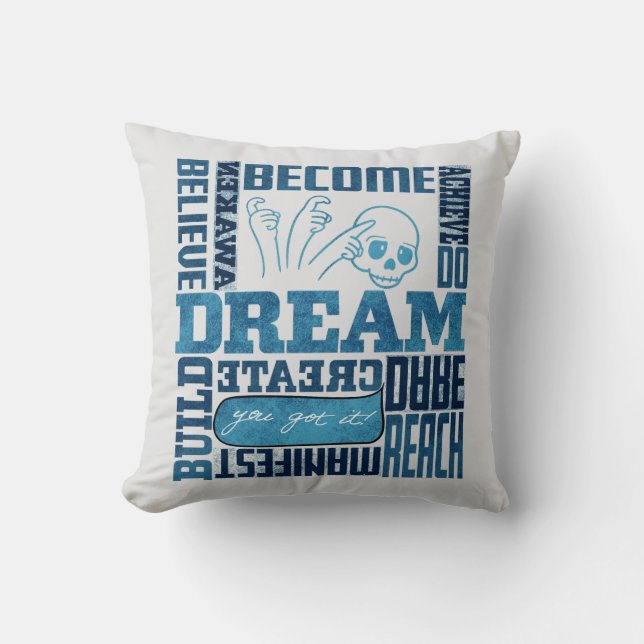 Dream - ASL Design Kissen (Vorderseite)